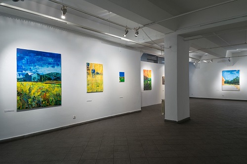 Grazyna Smalej exhibition in Solvay 2014